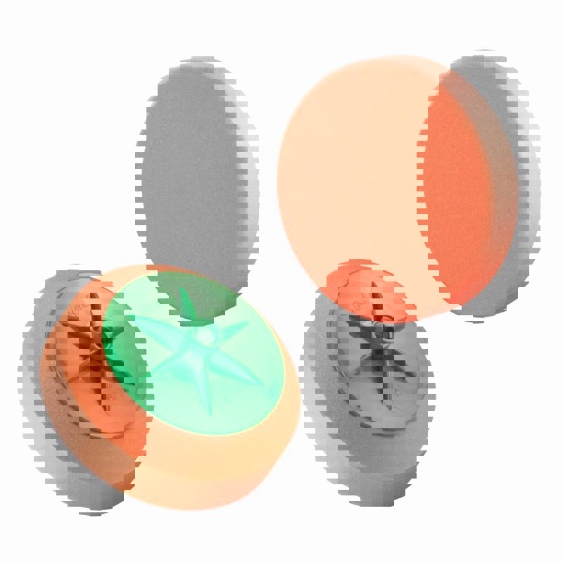 G�Bka Do Polerowania �R. 150Mm  / Pomara�Czowa / �Rednia / Gwint M14