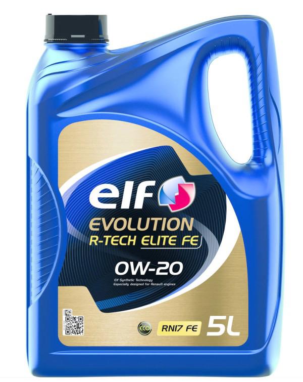 Olej Elf 0W20 5L Evolution R-Tech Elite Fe / C5 / Rn17 Fe