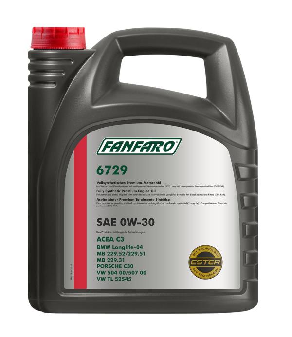 Olej Do Vag 0W30 5L Sn / C3 / 504.00 507.00 / 229.51 / Ll04 / C30 / Plastikowe Opakowanie