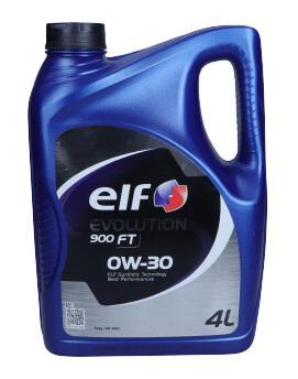 Olej Elf 0W30 4L Evolution 900 Ft A3/B4 / Sl/Cf / 502.00 505.00 / 229.5 226.5 / Rn0710 / Wss M2c 937-A