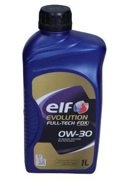 Olej Elf 0W30 1L Evolution Full-Tech Fdx / C2 / Wss-M2c950-A / Jlr Stjlr.03.5007