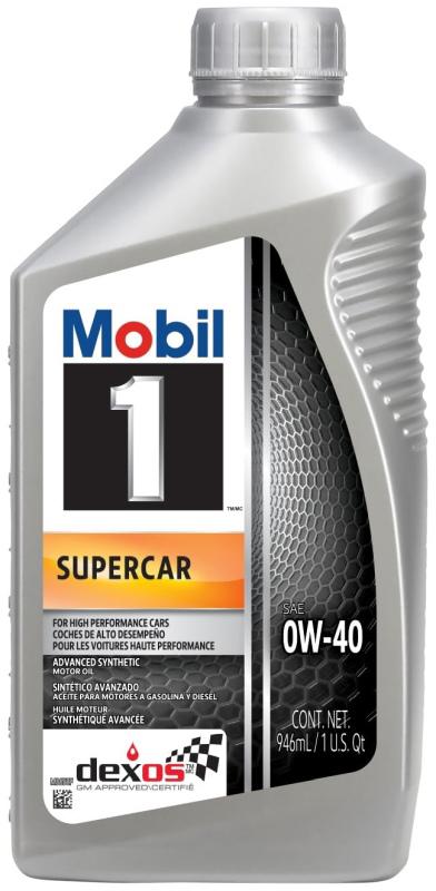 Olej Mobil 0W40 946Ml Supercar / Dexos R