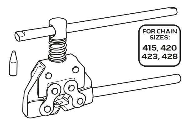 Narz�Dzie Do Rozkuwania �A�Cucha W Rozmiarze: 415, 420, 423 Oraz 428