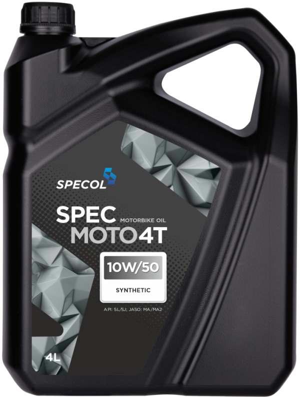 Olej Specol 10W50 4L Spec Moto 4T Synth. / Motocykle