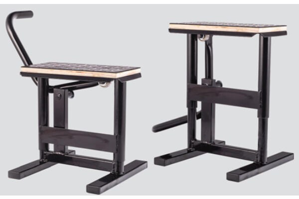 Stojak Podno�Nik Motocyklowy + Guma Hlp Cross Enduro Czarny Moto.