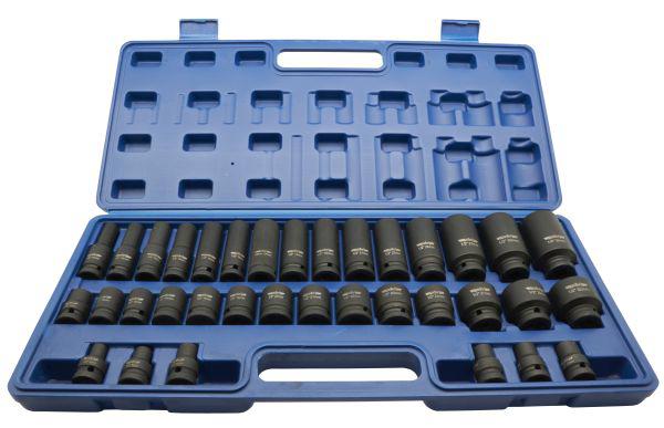 Zestaw Nasadki Udarowe Kr�Tkie + D�Ugie 1/2 35Szt Ad-35Kd