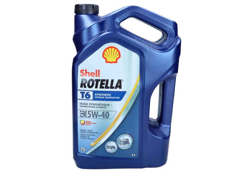 Olej Shell Rotella T6 5W40 5L / Cj/Ck4 / Ms-10902 / Do 3.0 Crd