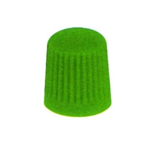 Nakr�Tka Na Wentyl,Kapturek (Kpl 100 Szt) Z Tworzywa - Zielony