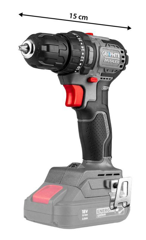 Wiertarko-Wkr�Tarka Bezszczotkowa 18V, Uchwyt 10Mm, Compact, Energy+, Bez Akumulatora