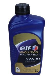 Olej Elf 5W30 1L Evolution Full Tech Did / C3 / Sn/Cf / 502.00 505.01 / 229.52 / Rn0710 / Dexos2
