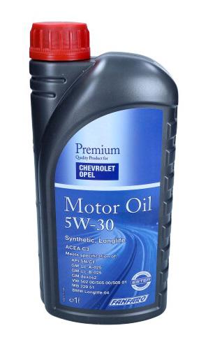 Olej Do Opel/Chevrolet 5W30 1L C3 / Sn/Cf / 502.00 505.01 / Ll04 / 229.51 / Dexos2 / Gm-Ll-A-025/-B-25 / Plastikowe Opakowanie