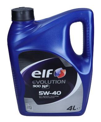 Olej Elf 5W40 4L Evolution 900 Nf / A3/B4 / Sl/Cf / 502.00 505.00 / 229.3