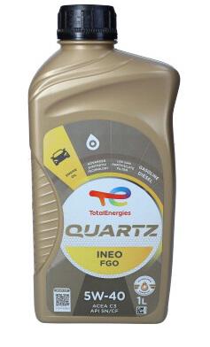 Olej Total Quartz 5W40 1L / Sn / C3 / C40 / 511.00 / 229.52 / Rn0710 / Ll04 / Ov 040 1547-D40 / 9.55535-S2 / Dex2