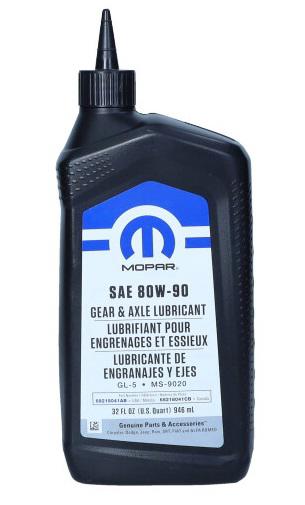 Olej Mopar 80W90 0,946L / Ms-9020 / Chrysler