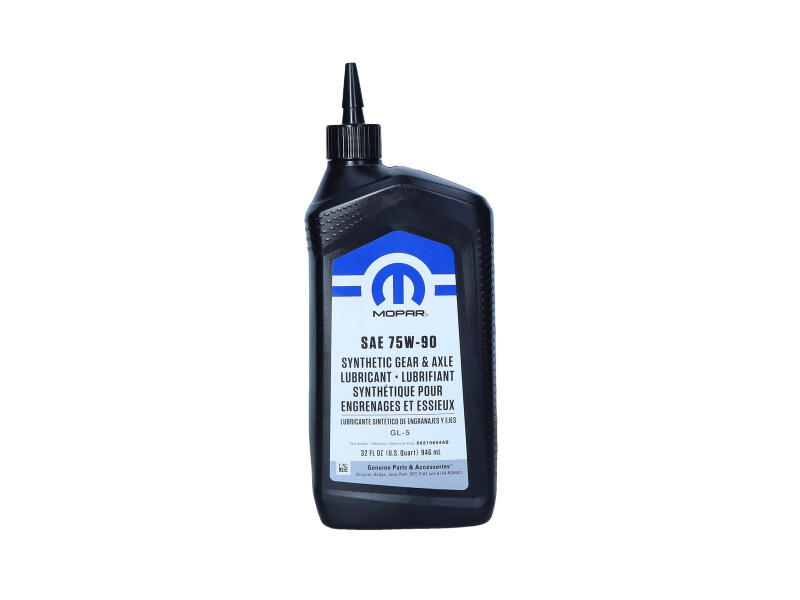 Olej Mopar 75W90 0,946L Gl5 / Do Most�W Chrysler Jeep Dodge Ram