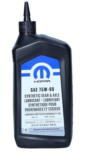 Olej Mopar 75W90 0,946L / Ms-9763 / Chrysler