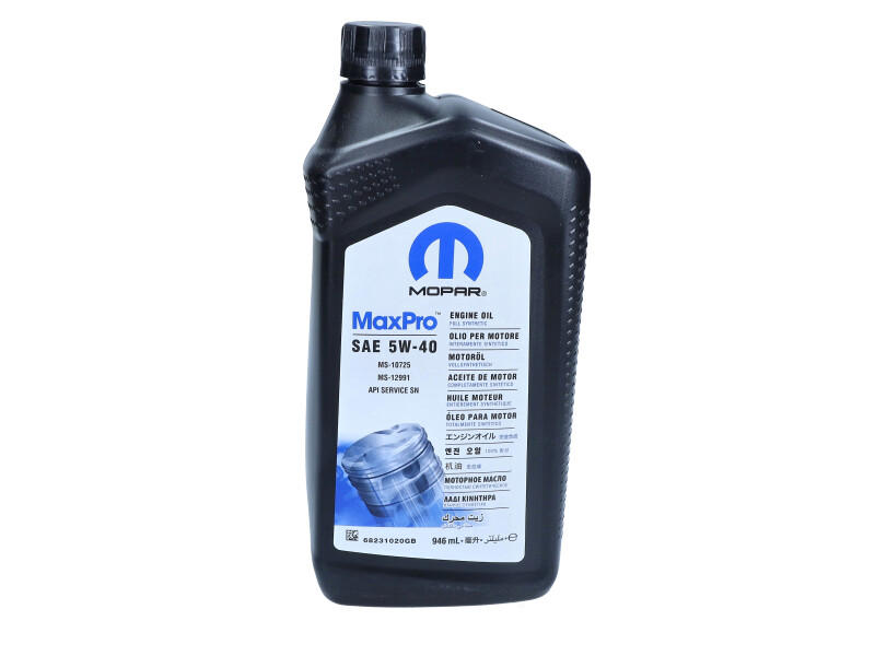 Olej Mopar Maxpro 5W40 946Ml / Ms-10727 Ms 12991