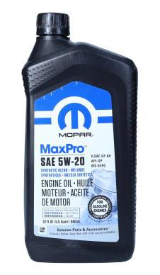 Olej Mopar 5W20 0,946L / Ms-6395 / Chrysler