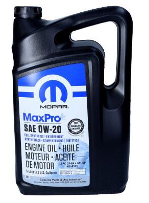 Olej Mopar 0W20 5L / Sp / Gf-6A / Chrysler