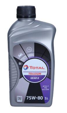 Olej Total Mtf 75W80 1L Traxium Gear 8 / Gl4+ / B 71 2330 / Przek�Adniowy