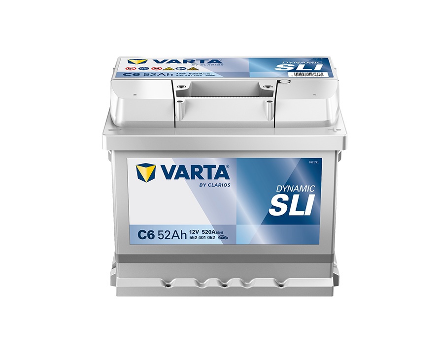 Acumulator auto Varta Dynamic SLI C6 12V 52AH