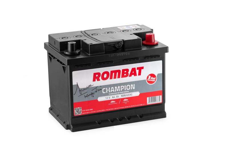 Acumulator Rombat 12V 64AH Champion Start Stop