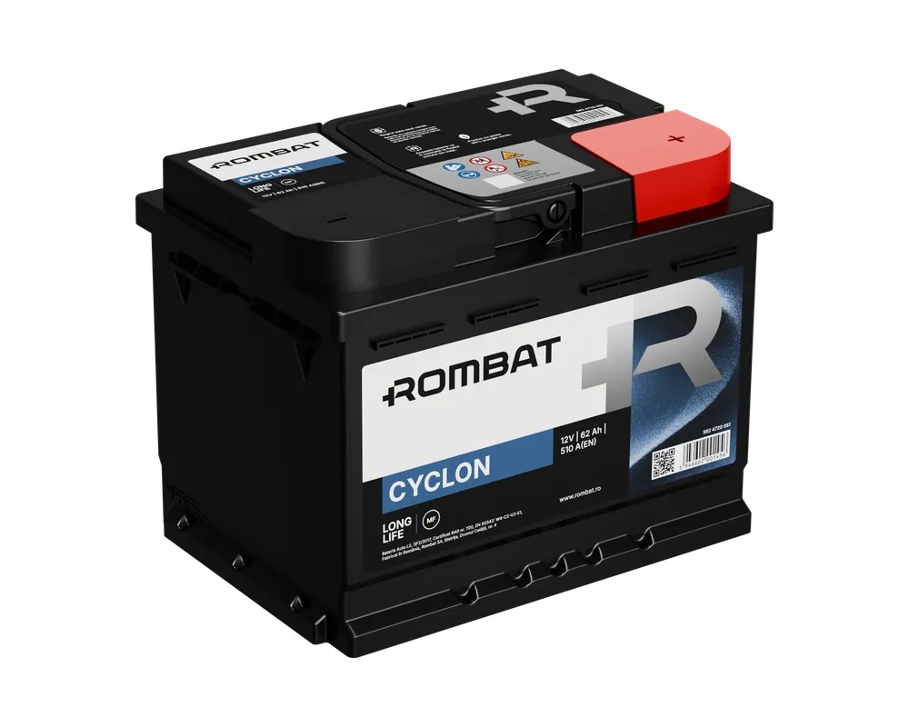 Acumulator Rombat 12V 62AH Cyclon