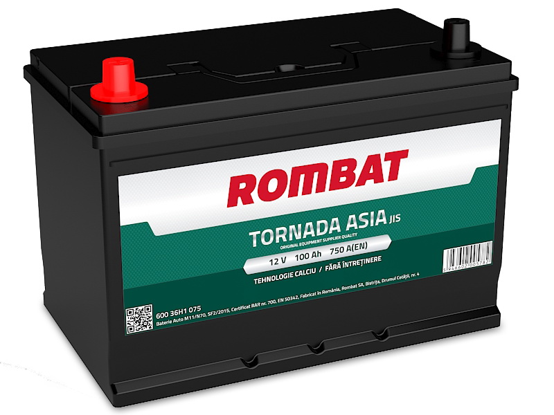 Acumulator Rombat 12V 100AH Tornada Asia