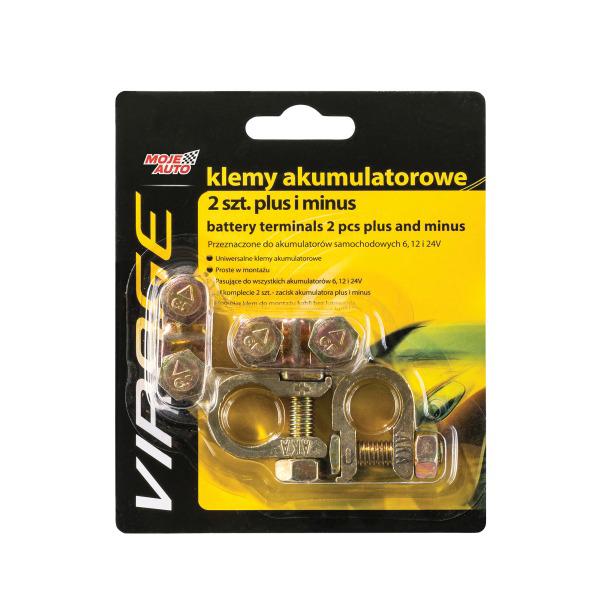 Klemy Akumulatora 2 Szt. (+ / -)  / Virage