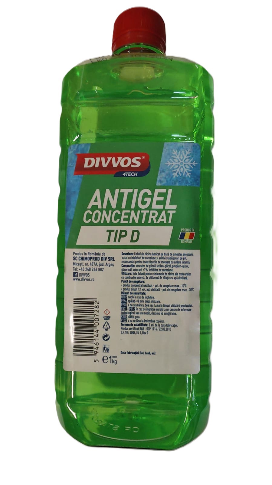 Antigel concentrat verde 1 KG