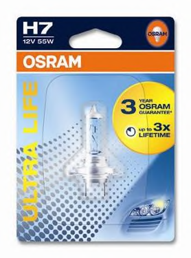 Bec 12V H7 55 W Ultra Life Blister 1 Buc Osram