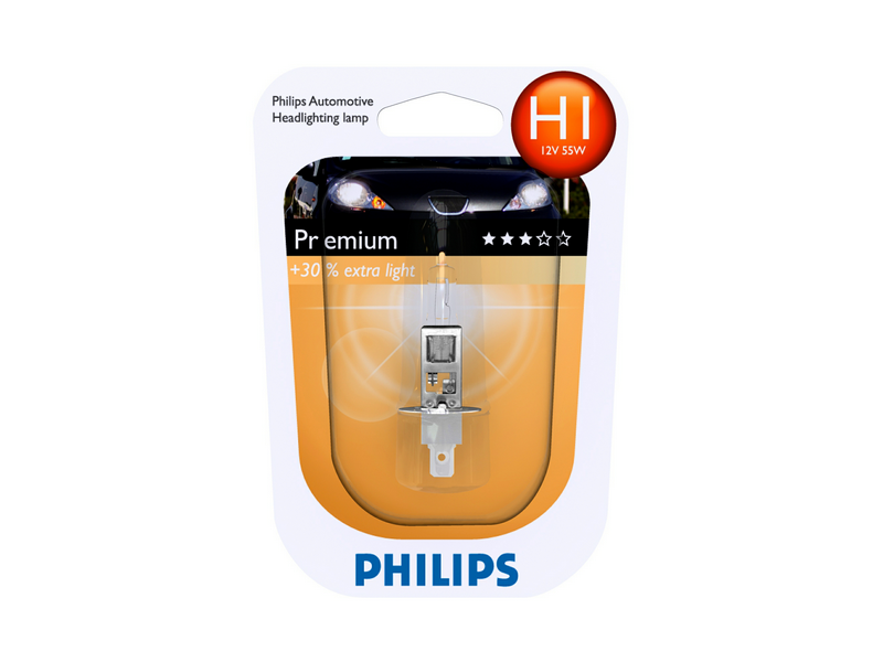 Bec Far H1 55W 12V Vision (Blister) Philips