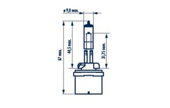 Bec Far H27w/1 12V Pg13 27W Narva