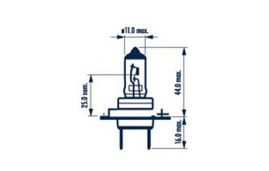 Bec Far H7 12V Px26d 55W Narva