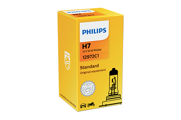 Bec Far H7 55W 12V Vision (Cutie) Philips