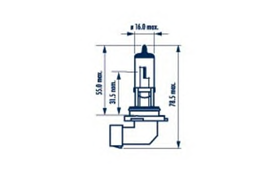 Bec Far Hb4 12V P22d 51W Narva