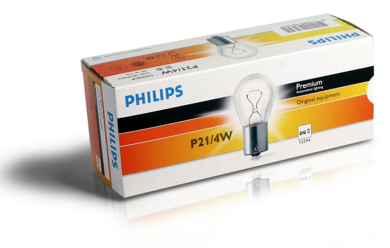 Bec Frana P21/4W 12V Set 10 Buc Philips