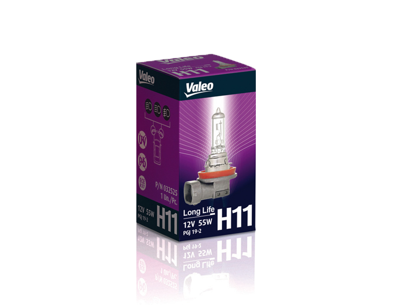 Bec halogen H11 12v 55w Valeo