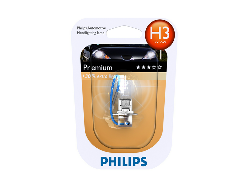 Bec Proiector H3 12V Vision (Blister) Philips