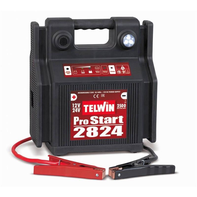 Booster Rozruchowy Telwin Pro Start 2824, 12V / 24V, 800A, Rozruch: 2500A