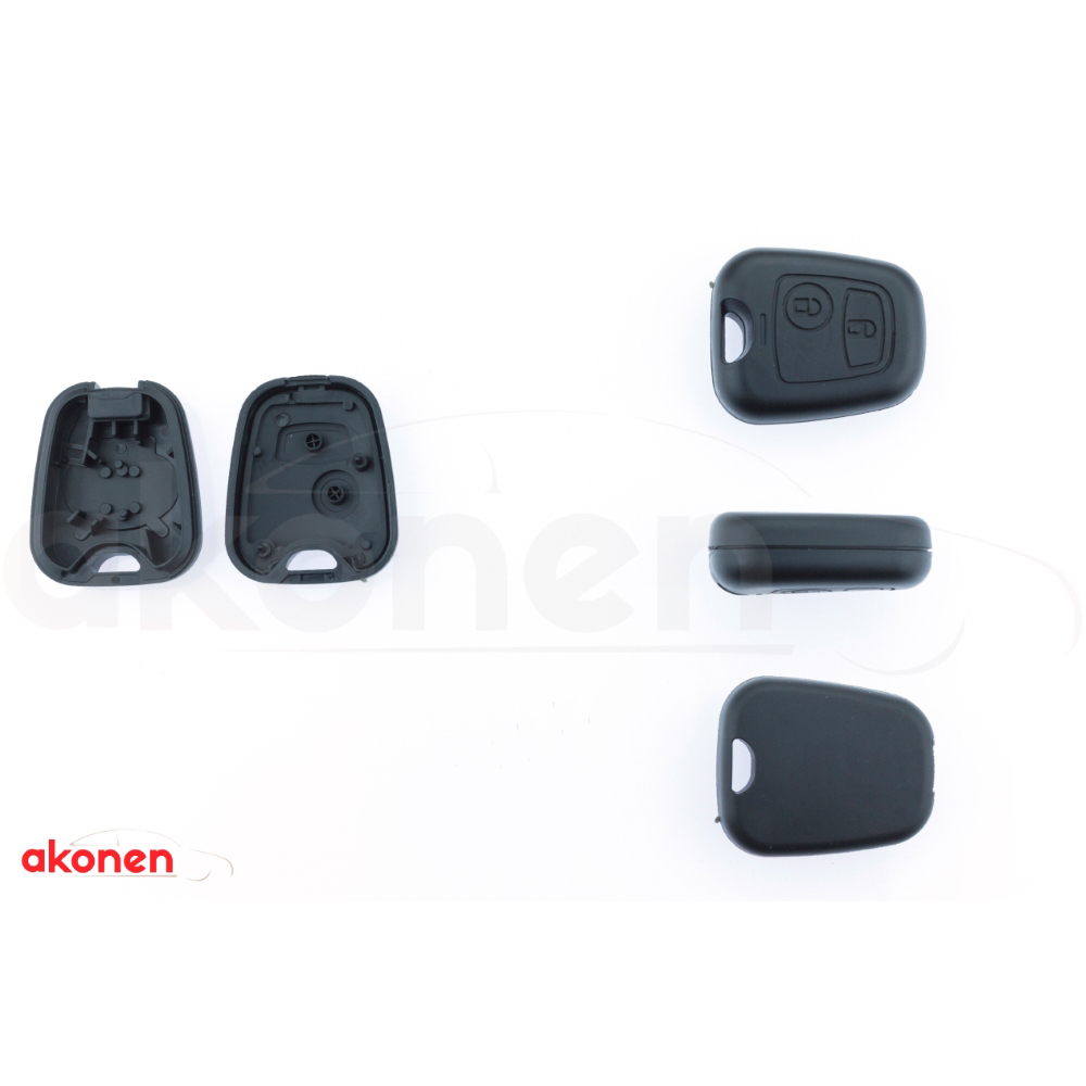 Carcasa Cheie Contact Pentru Citroen Berlingo / C1 / C2 / C3 / C5 / Saxo / Xsara Picasso, 2 Butoane, Fara Cheie