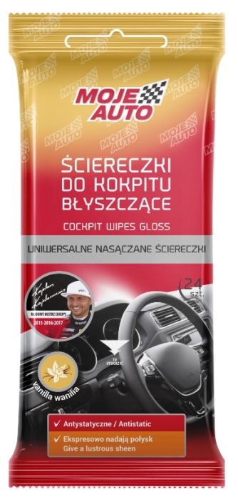 �Ciereczki Do Kokpitu B�Yszcz�Ce Wanilia 24Szt. / Moje Auto