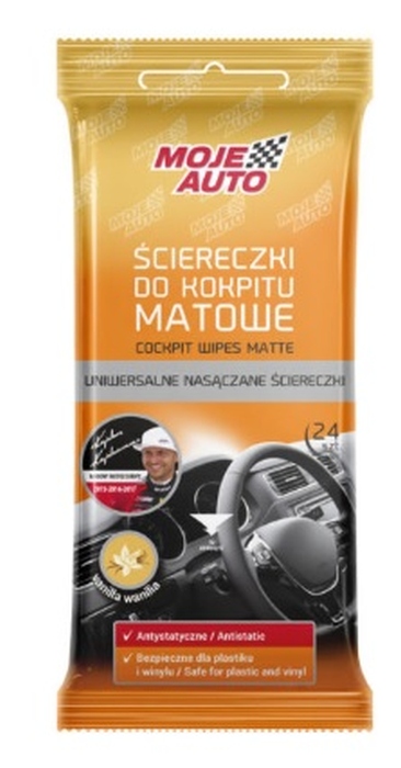 �Ciereczki Do Kokpitu Matowe Wanilia 24Szt. / Moje Auto