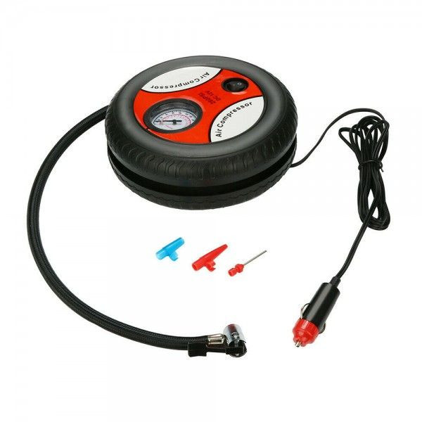 Compresor auto cu manometru 12V COD 8099