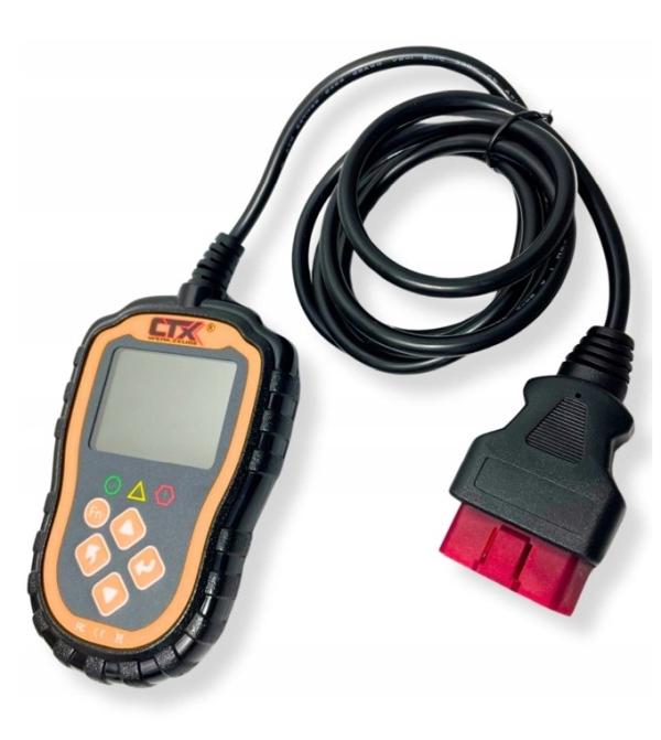 Interfejs Diagnostyczny Tester Obd2 Polski Skaner Ctx Kabel 1,5M