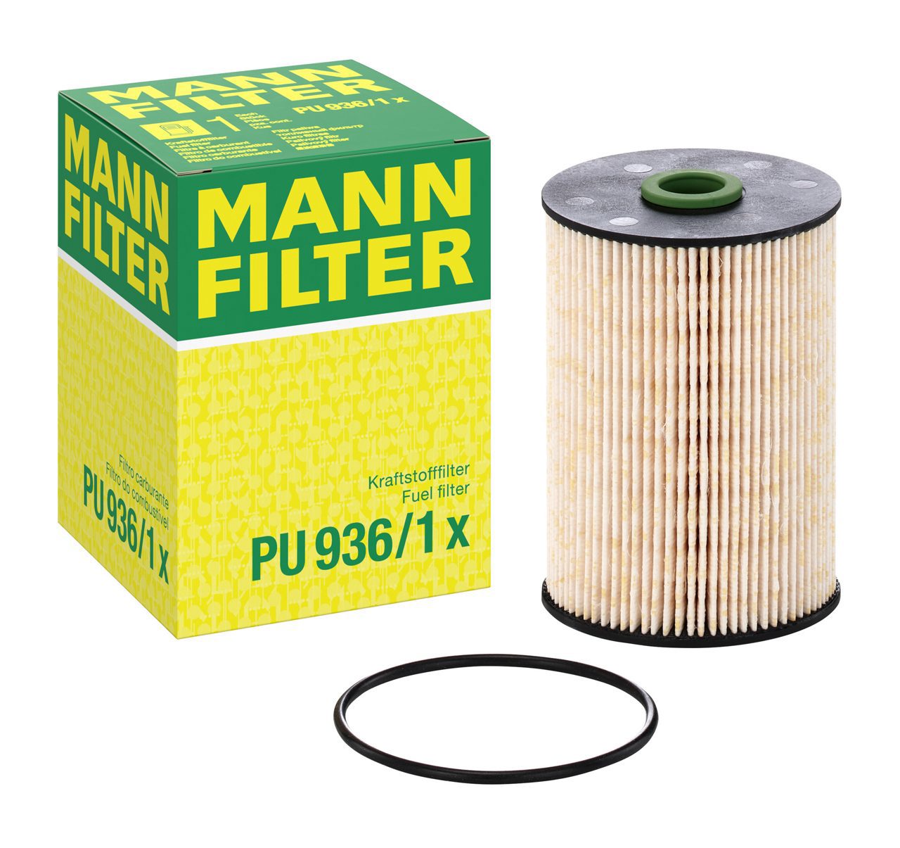 Filtru motorina Volkswagen Beetle, Caddy III, Jetta III, IV, Touran 1T PU936/1X Mann