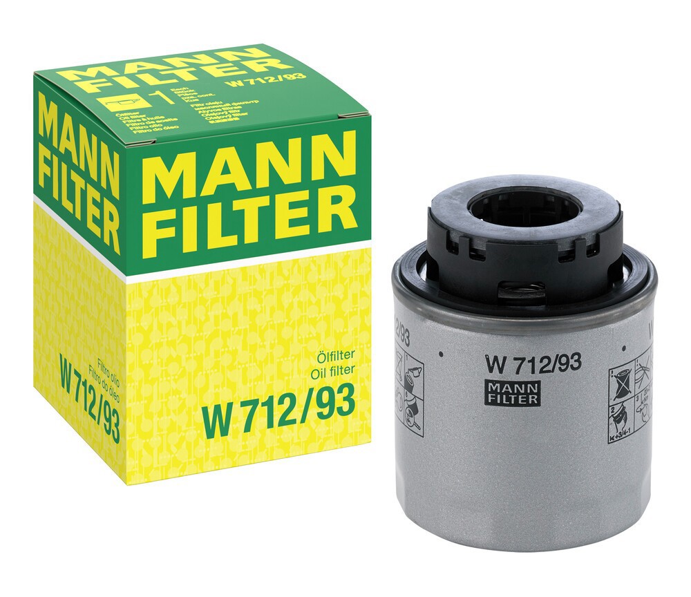 Filtru ulei Seat Altea 5P, Ibiza IV, Leon 1P benzina 1.4 TSI Mann 