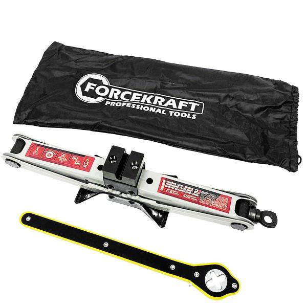 Podno�Nik Trapezowy 2T Lewarek 115-400Mm Z Grzechotk� Forcekraft (61249)