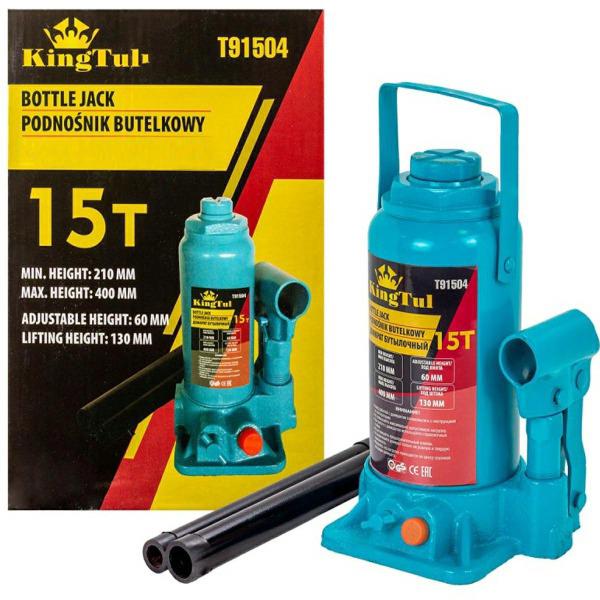 Podno�Nik Hydrauliczny S�Upkowy 15T 210-400Mm Kingtul (52686)