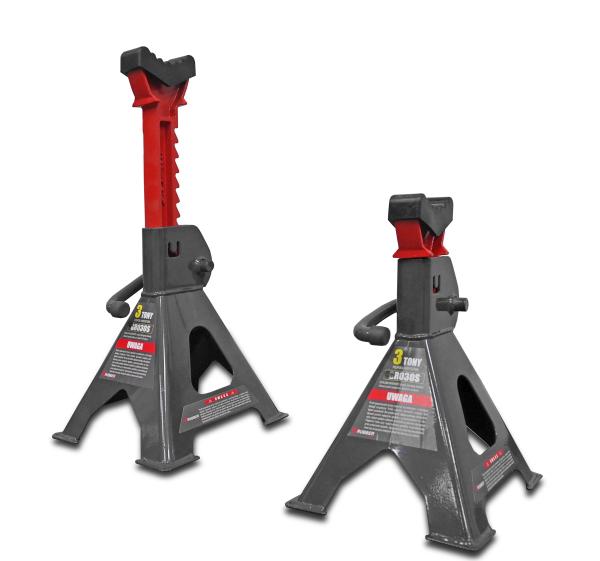 Koby�Ki, Podstawki, Podpory Samochodowe 3T 290-430Mm (2 Szt) Grubber